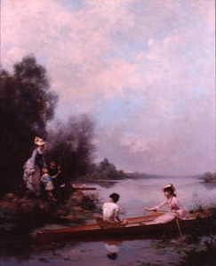 Photo of "SUNDAY BY THE LAKE (NOT EXCLUSIVE TO THIS LIBRARY)" by JULES-FREDERIC (NB LIFES BALLAVOINE