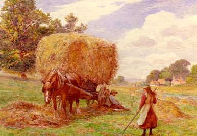 Photo of "IN THE HAYFIELD. DENBY" by JOSEPH KIRKPATRICK