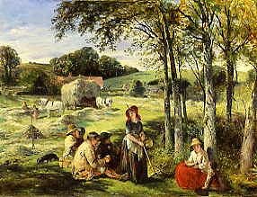 Photo of "A REST FROM HAYMAKING" by THOMAS FALCON MARSHALL