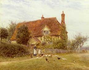 Photo of "FEEDING POULTRY" by HELEN ALLINGHAM