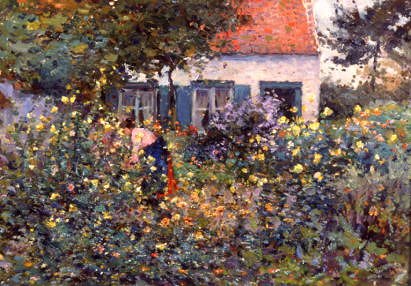 Photo of "LE JARDIN" by LUCIEN FRANK