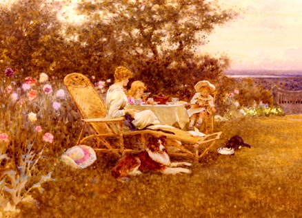 Photo of "TEA IN THE GARDEN" by THOMAS JAMES, LLOYD