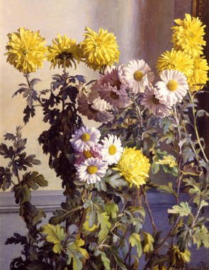 Photo of "CHRYSANTHEMUMS" by HARALD MARTIN HANSEN HOLM