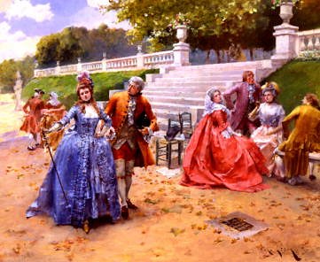 Photo of "AN AFTERNOON WALK" by HENRI VICTOR LESUR