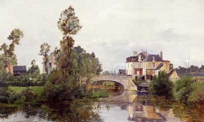 Photo of "LE PONT DE MORTAIN A ST HILAIRE, FRANCE" by MAURICE LEVIS