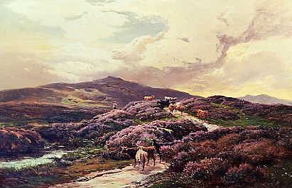 Photo of "A HIGHLAND LANDSCAPE, KILLIN, PERTHSHIRE" by SIDNEY RICHARD PERCY