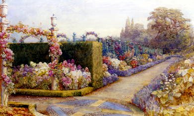Photo of "THE GARDEN PATH" by ELIZABETH (LIFESPAN DATE CAMERON