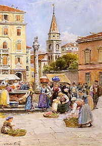 Photo of "THE MARKET PLACE" by EBENEZER WAKE COOK