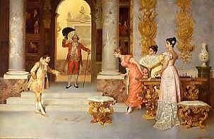 Photo of "THE GRAND ENTRANCE" by L. (NO LIFESPAN DATES) MARSANO