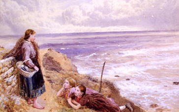 Photo of "CULLERCOATS CLIFFS, ENGLAND" by MYLES BIRKET FOSTER