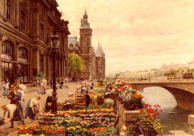 Photo of "THE QUAI AUX FLEURS AND THE TOUR DE L'HORLOGE" by MARIE FRANCOIS FIRMIN- GIRARD