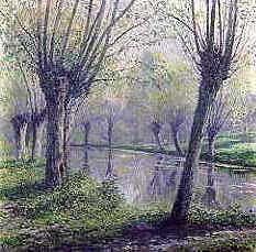 Photo of "SPRING WILLOWS ON THE RIVERBANK" by RODOLPHE WYTSMAN