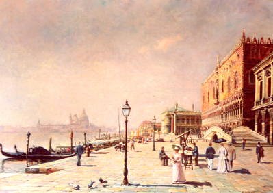 Photo of "A PROMENADE IN VENICE" by ETIENNE LEROY