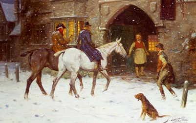 Photo of "ARRIVAL AT THE INN" by GEORGE (REVIVED COPYRIGH WRIGHT
