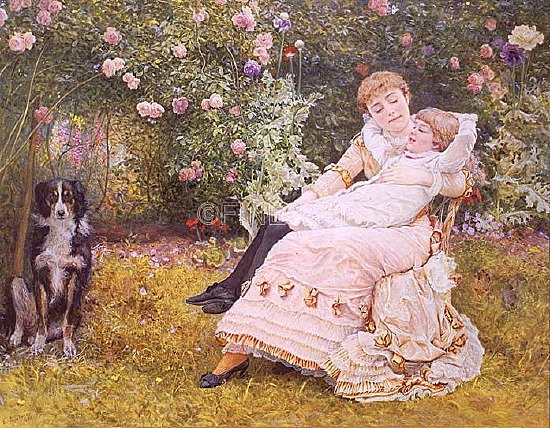 Photo of "A SUMMER'S DAY" by EDWARD KILLINGWORTH JOHNSON