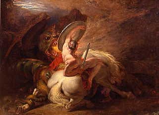 Photo of "SLAYING THE DRAGON" by BENJAMIN ROBERT HAYDON