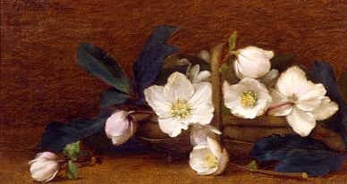 Photo of "CHRISTMAS ROSES" by ALFRED FREDERICK WILLIAM HAYWARD