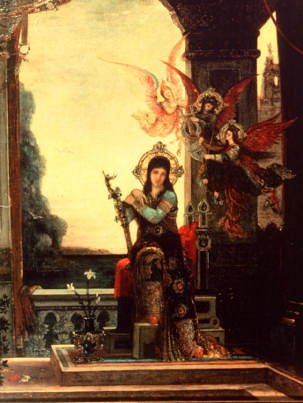 Photo of "SAINT CECILIA" by GUSTAVE MOREAU