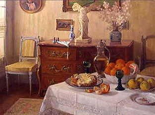 Photo of "STILL LIFE IN THE DINING ROOM" by LOUIS PETIT