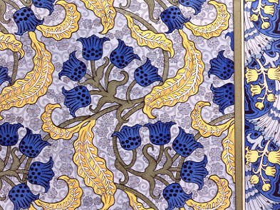 Photo of "CAMPANULA (BLUE, YELLOW)" by EUGENE-SAMUEL (DESIGNED GRASSET