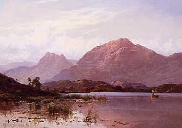 Photo of "TARBET AND COBBLER FROM THE LOCH, SCOTLAND" by ALFRED DE BREANSKI