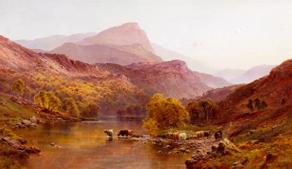 Photo of "ON THE LOCHAY, KILLIN, SCOTLAND" by ALFRED DE BREANSKI