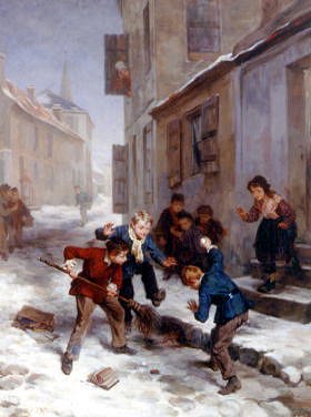 Photo of "WINTER FROLICS" by ANDRE HENRI DARGELAS