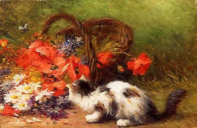 Photo of "THE OVERTURNED BASKET" by LEON CHARLES HUBER