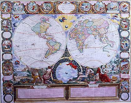 Photo of "LE GLOBE TERRESTRE, 1749" by J.B. NOLIN