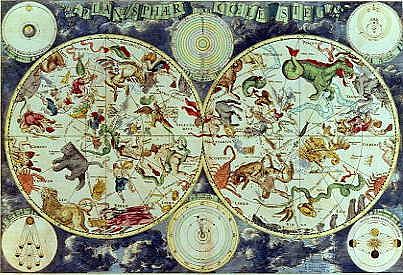 Photo of "PLANISPHAERIUM COELESTE (ZODIACAL MAP OF PLANETS)" by FREDERICK DE WIT