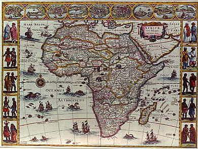 Photo of "AFRICAE NOVA DESCRIPTA" by WILLIAM BLAEU