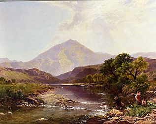 Photo of "MOEL HEBOG FROM THE STEPPING STONE, WALES" by HENRY JOHN BODDINGTON