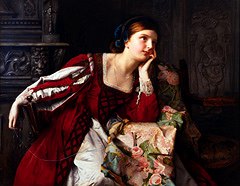 Photo of "ROMANTIC THOUGHTS" by WALTER (CIRCA 1820-1886) ANDERSON