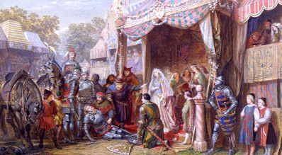 Photo of "LANCELOT DEFEATS MADOR" by J.E. BUCKLEY