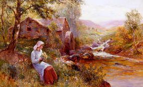 Photo of "THE MILL STREAM" by ERNEST WALBOURN