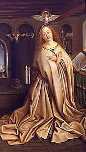 Photo of "VIRGIN ANNUNCIATE" by HUBERT & JAN VAN EYCK