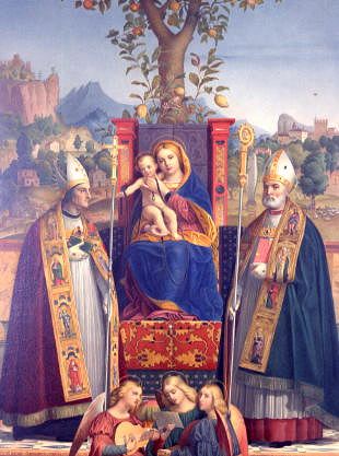 Photo of "VIRGIN & CHILD WITH SS LORENZO GIUSTINIANI AND ZENO" by GIROLAMI DAI LIBRI