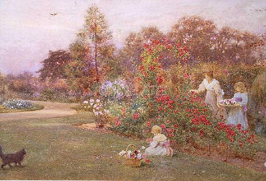 Photo of "IN THE ARTIST'S GARDEN, YAPTON, SUSSEX" by THOMAS JAMES LLOYD