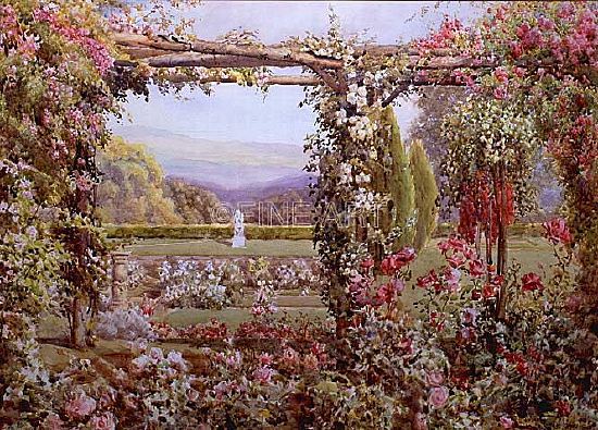 Photo of "THE ROSE GARDEN" by ROBERT ATKINSON