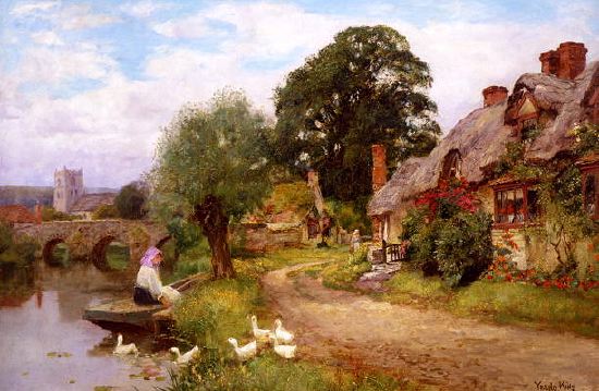 Photo of "A SUMMER IDYLL" by HENRY JOHN YEEND KING