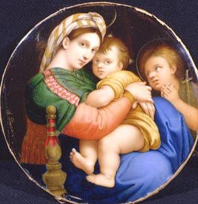 Photo of "MADONNA DELLA SEDIA" by ANDREA (AFTER RAPHAEL) PIAZZA