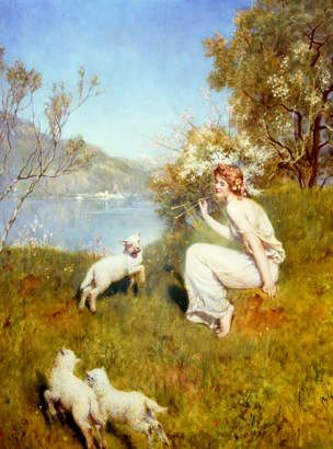 Photo of "A TUNE FOR THE LAMBS" by THE HON. JOHN COLLIER