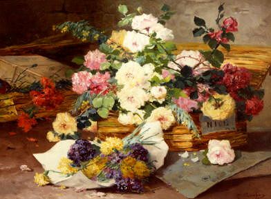 Photo of "ROSES FROM NICE" by EUGENE-HENRI CAUCHOIS