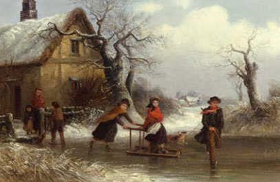 Photo of "SKATERS ON A POND" by THOMAS SMYTHE