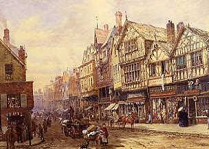 Photo of "BRIDGE STREET, CHESTER, ENGLAND" by LOUISE RAYNER