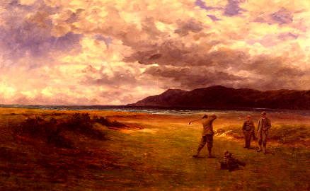 Photo of "THE DRIVE, CONWAY LINKS, NORTH WALES (GOLF)" by DOUGLAS ADAMS