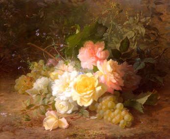 Photo of "ROSES ET RAISINS" by EUGENE MEDARD