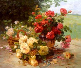 Photo of "LES ROSES D'ETE" by EUGENE HENRI CAUCHOIS