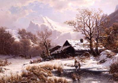 Photo of "A WINTER'S DAY" by JOHANN BERTHOLOMAUS DUNTZE