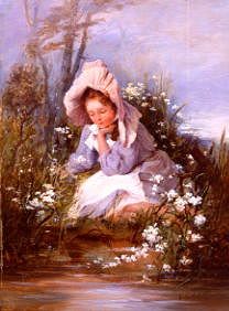 Photo of "BY THE STREAM" by JOHN SEYMOUR LUCAS